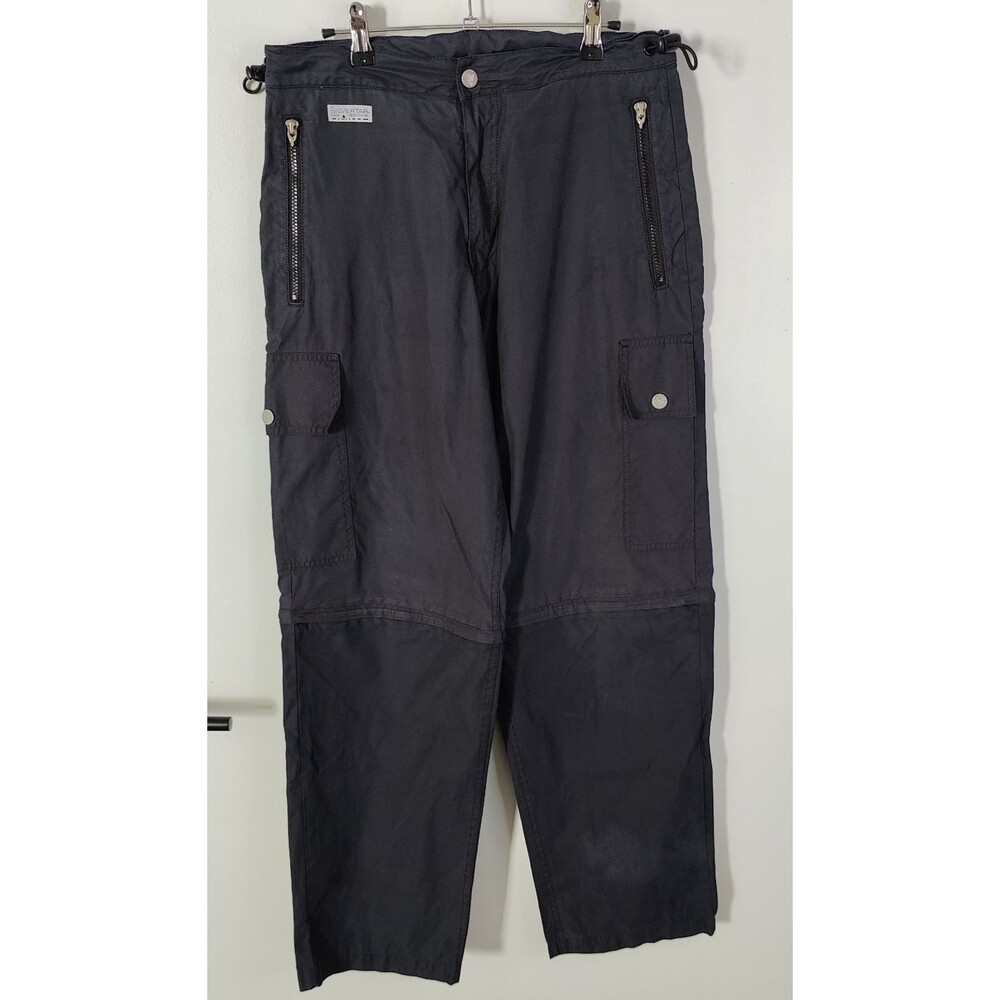 Vintage Levis Silvertab Pants Large 30x33 Cargo Convertible Trousers Baggy Wide